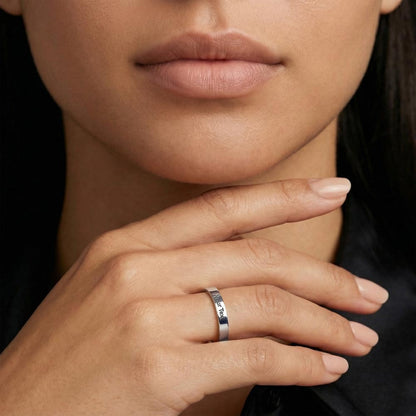 Bague Femme Gravée Personnalisée