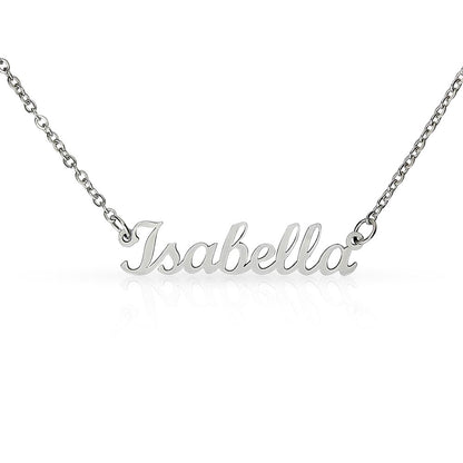Collier Prénom Personnalisé
