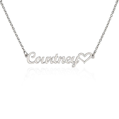 Collier Cœur Prénom Personnalisé