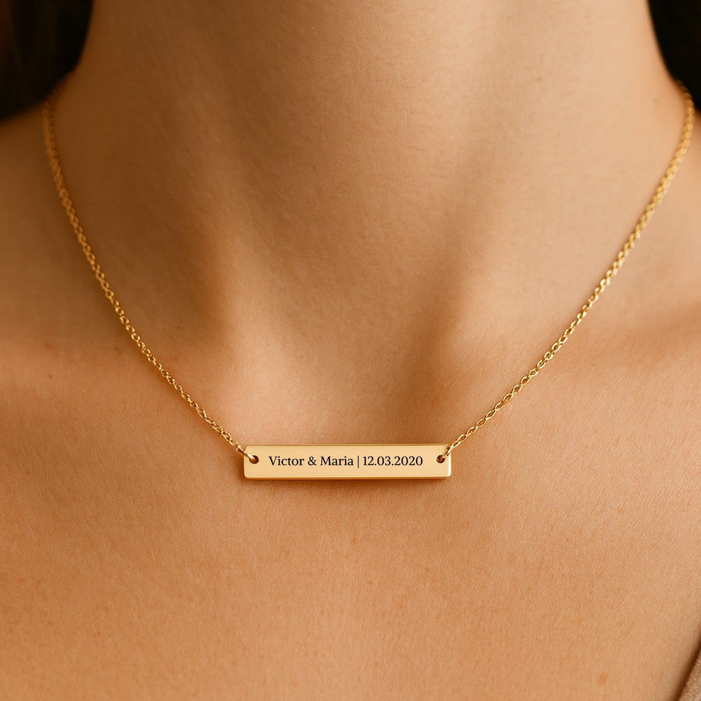 Collier Barre Horizontale