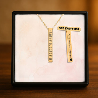 Collier Barre 3D
