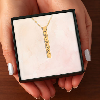 Collier Barre 3D