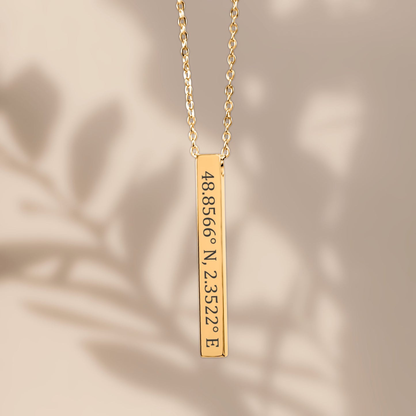 Collier Barre 3D