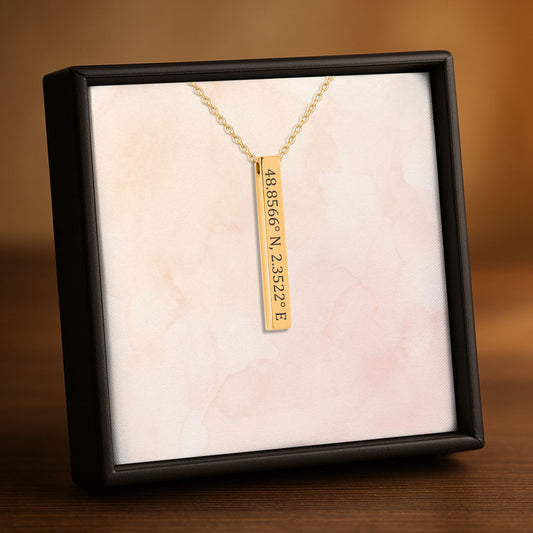 Collier Barre 3D