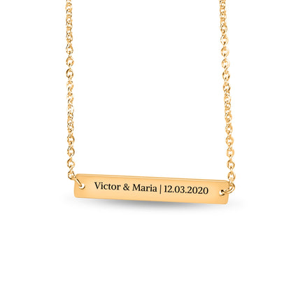 Collier Barre Horizontale